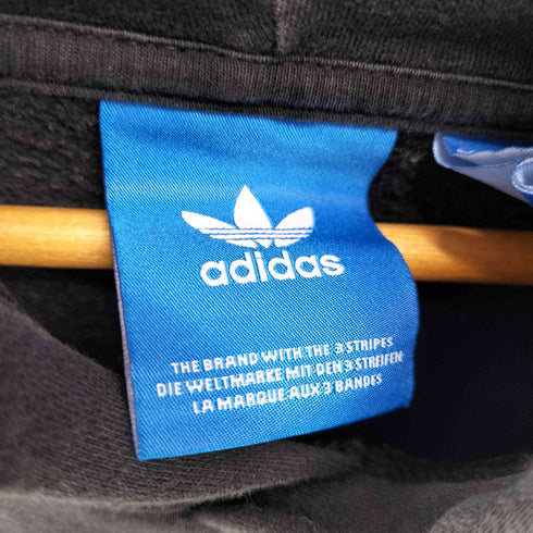 アディダス adidas トレフォイル センター ロゴ プルオーバー フーディー パーカー メンズ import:L