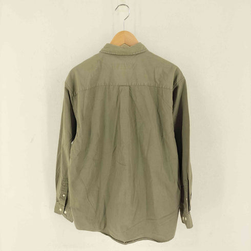 エディーバウアー Eddie Bauer 90S L/S BD コットンシャツ メンズ JPN:S