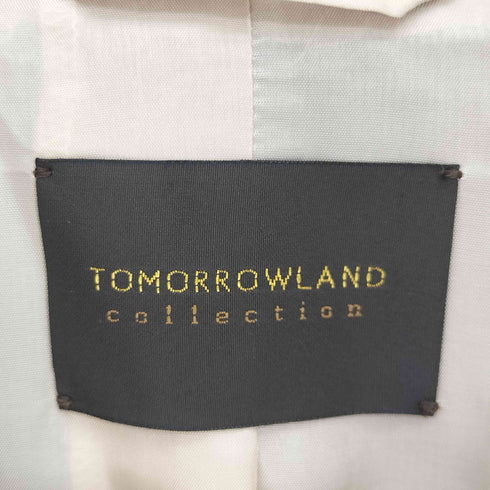 トゥモローランドコレクション TOMORROWLAND collection 25SS サマーグレンチェック ダブルブレスト ジャケット レディース JPN:36