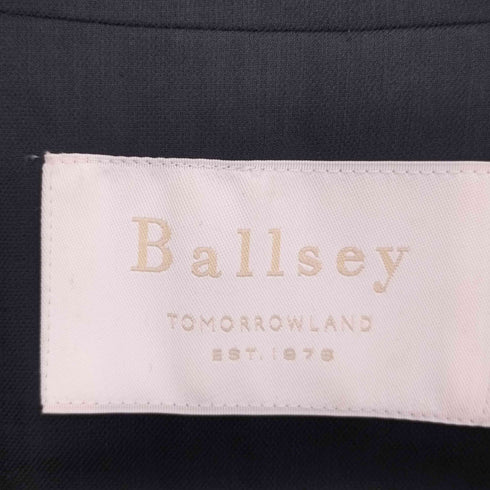 ボールジィトゥモローランド Ballsey TOMORROWLAND 24AW ドライコットンツイル 1B テーラードジャケット レディース JPN:36