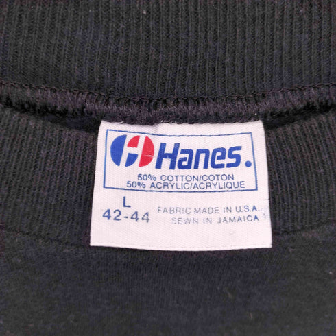 ヘインズ Hanes 80s USA製 ハワイプリント クルーネックスウェット メンズ import:L