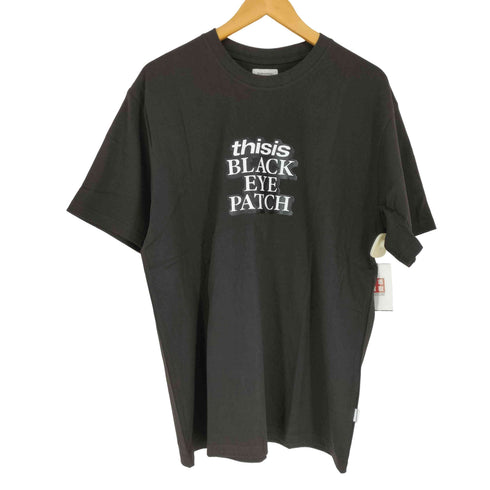ザブラックアイパッチ THE BLACK EYE PATCH 両面プリント S/S カットソー メンズ import:L