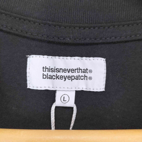 ザブラックアイパッチ THE BLACK EYE PATCH 両面プリント S/S カットソー メンズ import:L