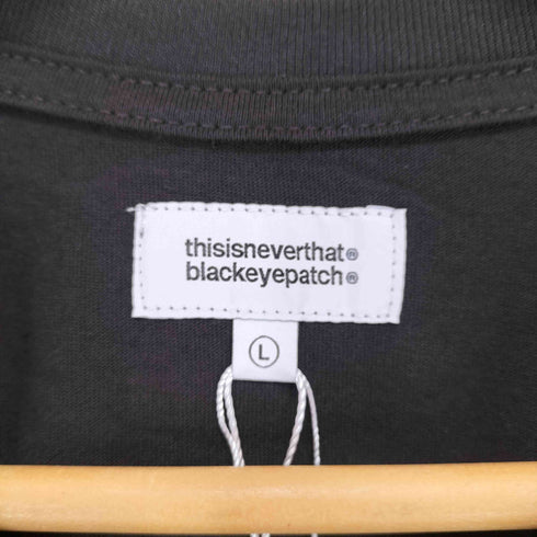 ザブラックアイパッチ THE BLACK EYE PATCH 両面プリント S/S カットソー メンズ import:L