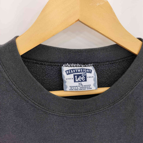 リー Lee 90-00s VILLAGE TRAERN&GRILL 両面プリント スウェット メンズ import:XL