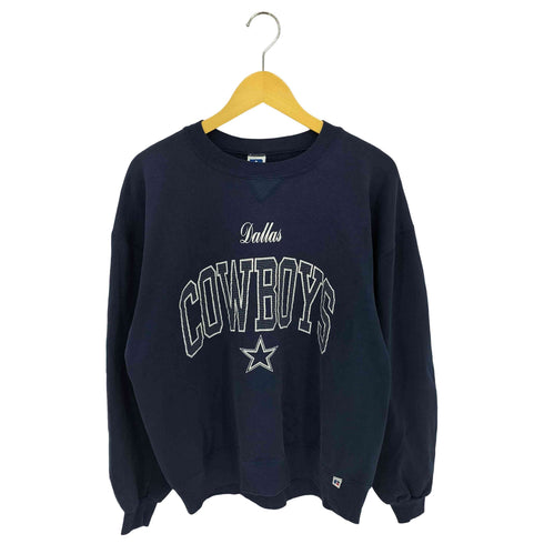 ラッセルアスレチック RUSSELL ATHLETIC 90s USA製 DALLAS COWBOYS 前Vスウェット メンズ import:XL