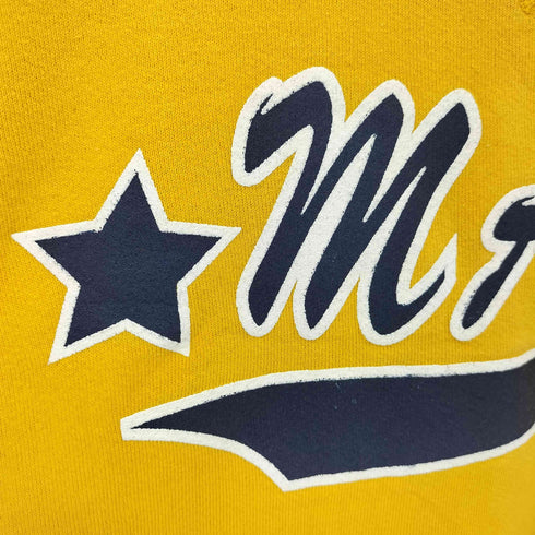 ラッセルアスレチック RUSSELL ATHLETIC 90s メキシコ製 MAESプリント 前Vスウェット メンズ import:XL