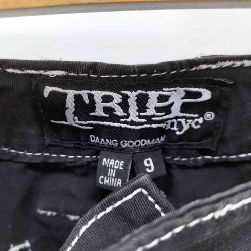 トリップニューヨークシティ TRIPP NYC レースアップ バッグジップ フレアパンツ メンズ 9