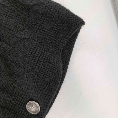 バーバリーブルーレーベル BURBERRY BLUE LABEL ニットポンチョ レディース 38
