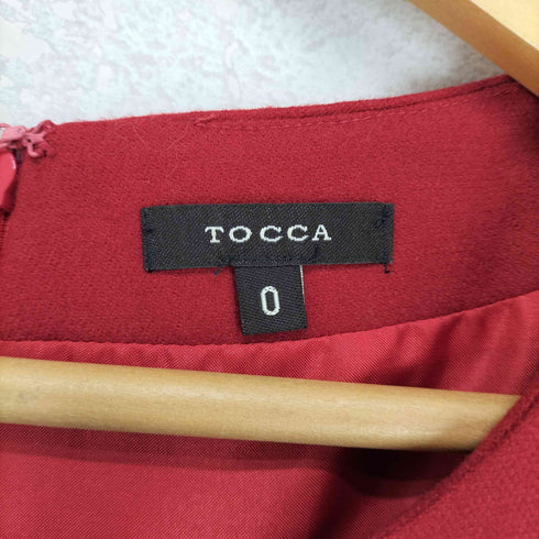 トッカ TOCCA 裾スパンコールデザインワンピース レディース 1