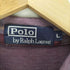 ポロバイラルフローレン Polo by RALPH LAUREN 90S マドラスチェック ハーフジップ プルオーバー シャツ 裾ポニー 刺繍 メンズ import:L