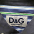 ディーアンドジードルチェアンドガッバーナ D&G DOLCE&GABBANA 00S ロゴ タブ B.D ストライプ シャツ メンズ EUR:46