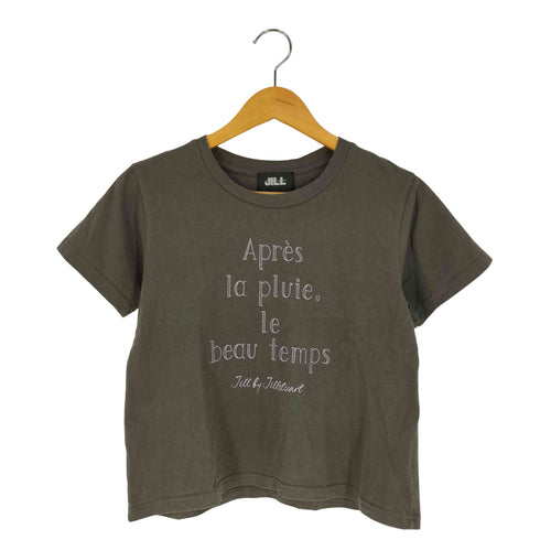 ジルバイジルスチュアート JILL by JILLSTUART フレンチロゴTシャツ レディース FREE