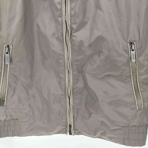 アルマーニコレツィオーニ ARMANI COLLEZIONI パッカブルフード ダブルジップ スイッチングカラー ジャケット ブルゾン メンズ EUR:46