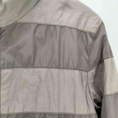アルマーニコレツィオーニ ARMANI COLLEZIONI パッカブルフード ダブルジップ スイッチングカラー ジャケット ブルゾン メンズ EUR:46