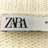 ザラ ZARA フロントポケット ワイドカラー フロントポケットニット レディース import:S