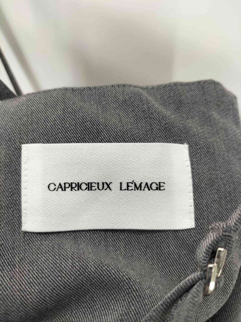 カプリシュレマージュ CAPRICIEUX LEMAGE 24SS ZIPキャミワンピース レディース PS (低身長)