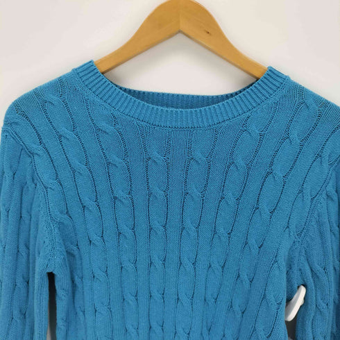 スローブイエナ SLOBE IENA 25SS ケーブルショートニット レディース