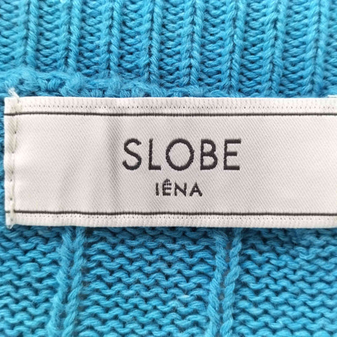 スローブイエナ SLOBE IENA 25SS ケーブルショートニット レディース
