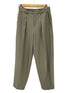 ジユウク 自由区 24SS【洗える】オックスストレッチテーパード パンツ レディース JPN:38