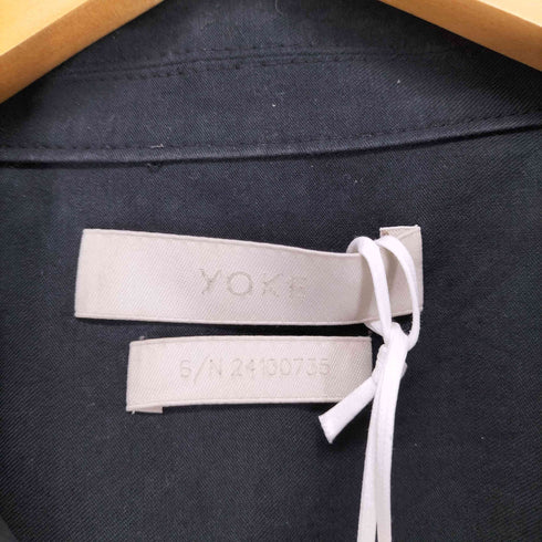 ヨーク YOKE 24SS EMBROIDERY OPEN COLLAR SHIRT メンズ 4