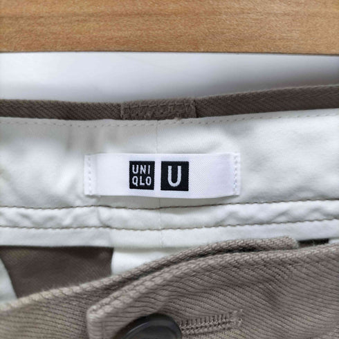 ユニクロユー UNIQLO U ワイドフィットチノ メンズ 79
