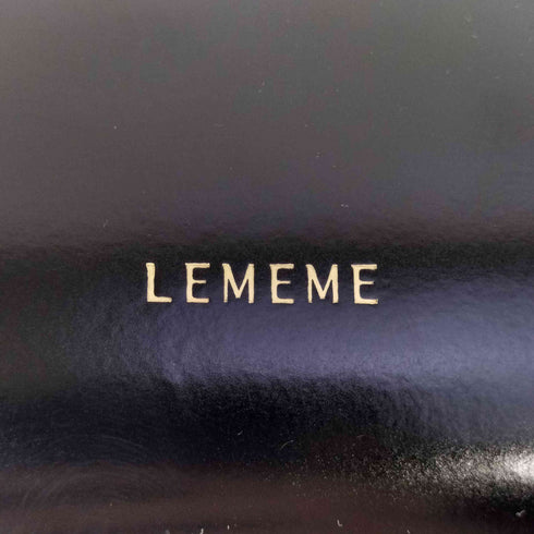 LEMEME Sac Caillou Black レディース
