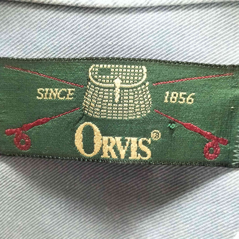 オービス ORVIS 90s 刺繍レギュラーカラーシャツ メンズ JPN:M