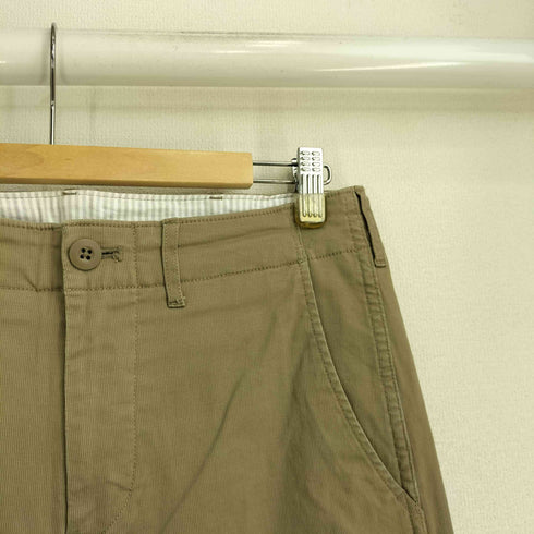 ビームス BEAMS ドライタッチコットン ストレッチ テーパード パンツ メンズ JPN:S