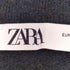 ザラ ZARA メタリックアップリケ ニットジャージー レディース import:L