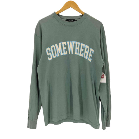 ディアスポラスケートボーズ Diaspora Skateboards USA製 SOMEWHERE L/S TEE メンズ JPN:M