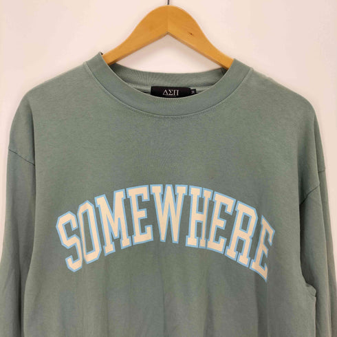 ディアスポラスケートボーズ Diaspora Skateboards USA製 SOMEWHERE L/S TEE メンズ JPN:M