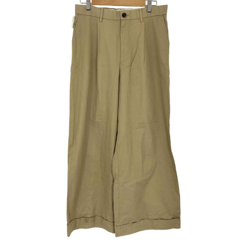ズッカ ZUCCa コットンワイドチノパンツ レディース L