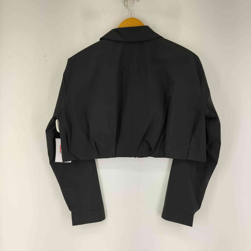 ザラ ZARA SHORT BLAZER WITH PLEATED HEM レディース import:XS