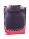 プリーツプリーズイッセイミヤケ PLEATS PLEASE ISSEY MIYAKE スウェード PVC 異素材切替 2WAY トート バッグ レディース