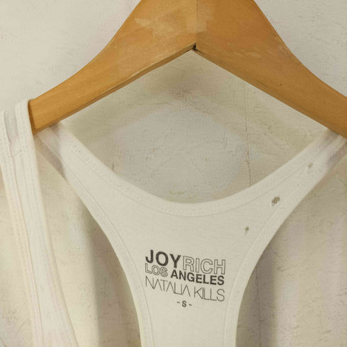 ジョイリッチ JOYRICH ダメージ加工 プリント タンクトップ Y2K レディース import:S