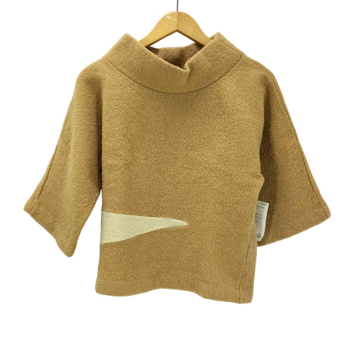 ツモリチサト TSUMORI CHISATO モックネック 七分袖 プルオーバー ニット セーター レディース JPN:2