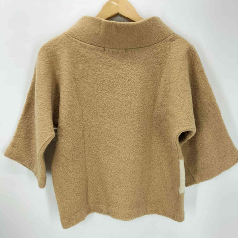 ツモリチサト TSUMORI CHISATO モックネック 七分袖 プルオーバー ニット セーター レディース JPN:2