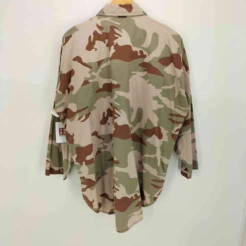 ザラ ZARA リップストップ 迷彩 ミリタリー シャツジャケット レディース import:M