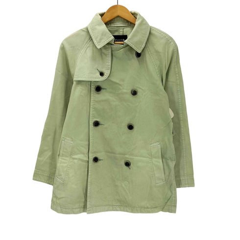 ズッカ ZUCCa ダブルブレスト ショート トレンチコート レディース JPN:M