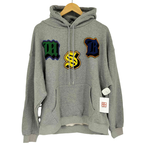 マイシュガーベイブ My Sugar Babe / MSB OLD ENGLISH PATCH MAX WEIGHT HOODIE レディース JPN:L