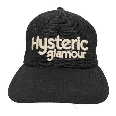 ヒステリックグラマー HYSTERIC GLAMOUR ロゴ刺繍 オールメッシュキャップ メンズ FREE