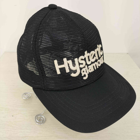 ヒステリックグラマー HYSTERIC GLAMOUR ロゴ刺繍 オールメッシュキャップ メンズ FREE