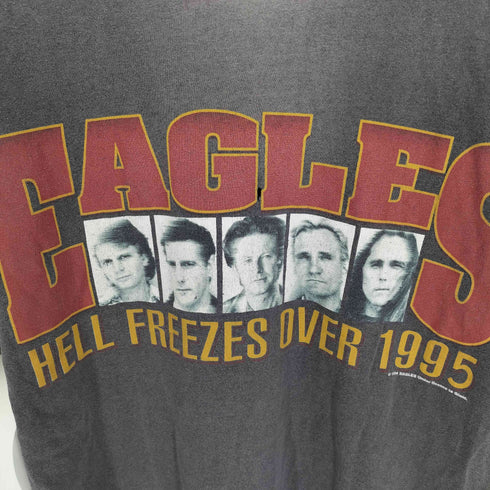 90S USA製 giant ボディ コピーライト1994 両面プリント ロックバンド ワールドツアー Tシャツ フェードT メンズ import:XL