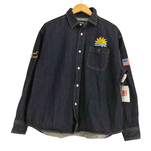 エクストララージ XLARGE 12AW SUNRISE DENIM L/S SHIRT メンズ JPN:M