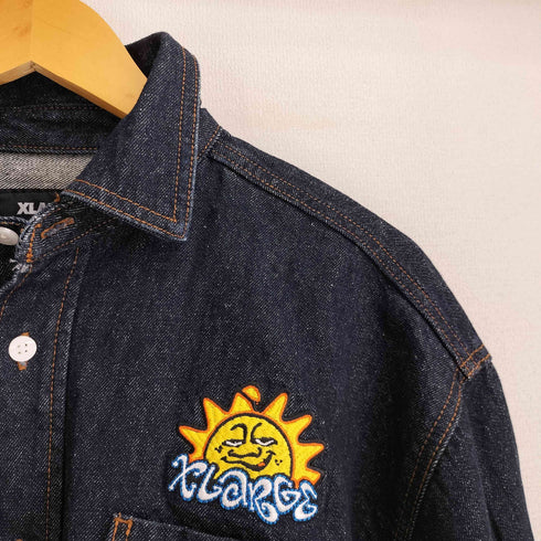 エクストララージ XLARGE 12AW SUNRISE DENIM L/S SHIRT メンズ JPN:M