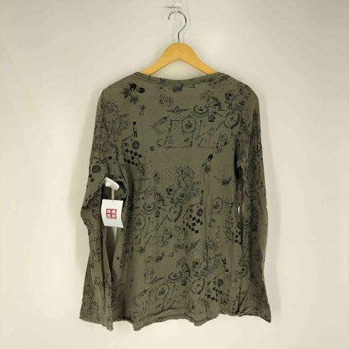 ポールスミス Paul Smith オールオーバープリント クルーネックTシャツ レディース import:XXL