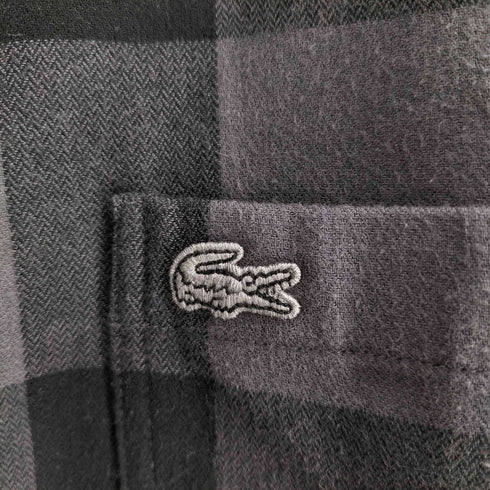 ラコステ LACOSTE リバーシブルフランネルシャツ メンズ 41