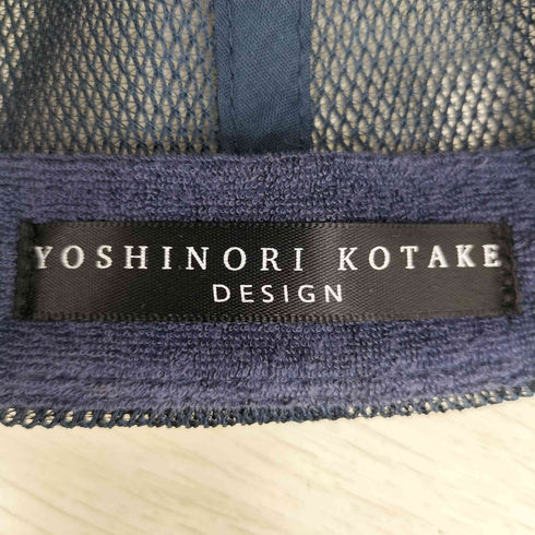 ヨシノリコタケデザイン YOSHINORI KOTAKE DESIGN 別注スパンコールナンバリングキャップ No.7 カモフラ メンズ