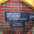 ポロバイラルフローレン Polo by RALPH LAUREN CRANE ポニー刺繍 リメイク ドッキングスリーブ チェック シャツ メンズ import:M